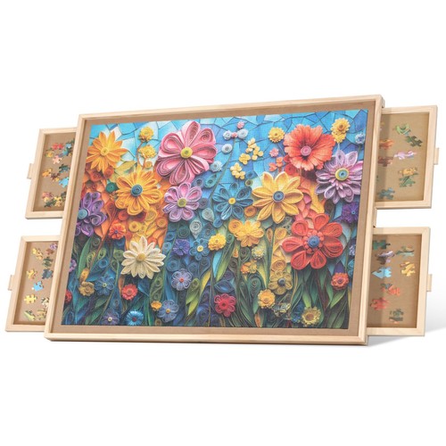 1000 jigsaw puzzle - puzzle, board