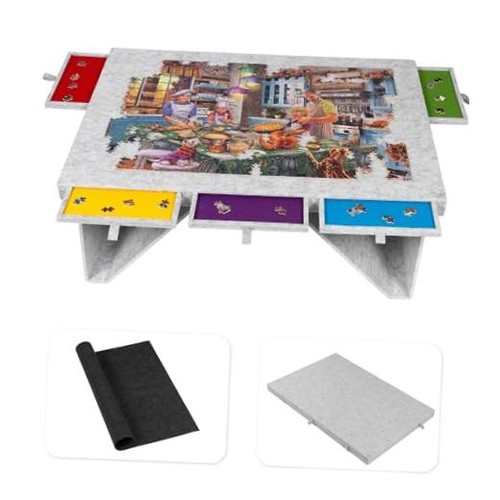 Felt jigsaw puzzle board - jigsaw,