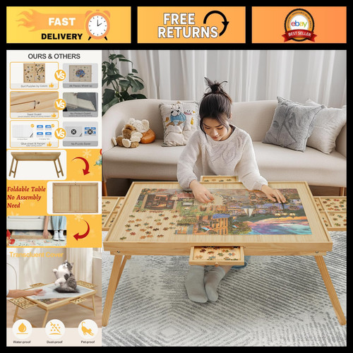 1500 piece puzzle - 1500-piece, board