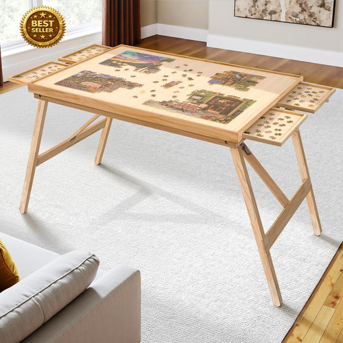 1500 pieces puzzle table - puzzle,