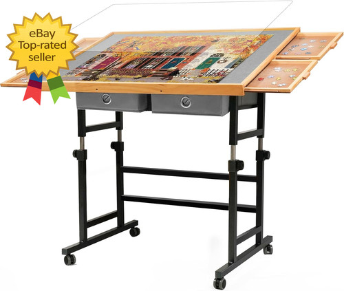 2000 pieces puzzle table - pieces, with