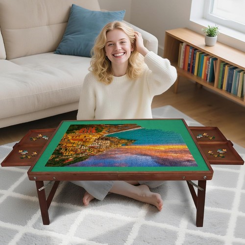 1500 piece wooden puzzle table - piece,