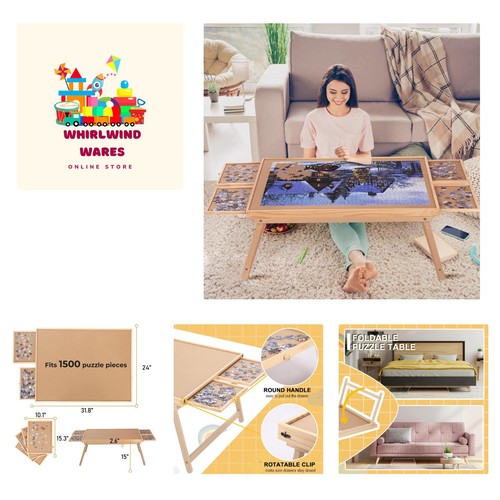 Portable 1500 piece puzzle - portable,