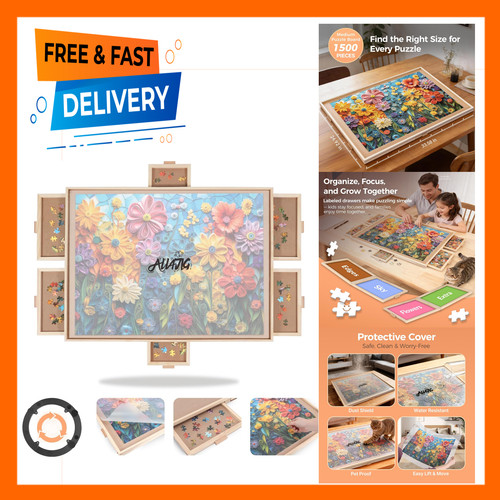Puzzle board with - puzzle,