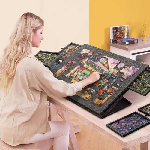 1000pc puzzle board with - board, 6