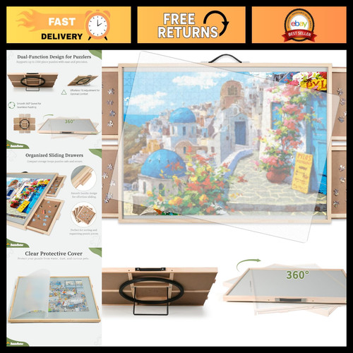 1500 piece puzzle - 1500-piece, board