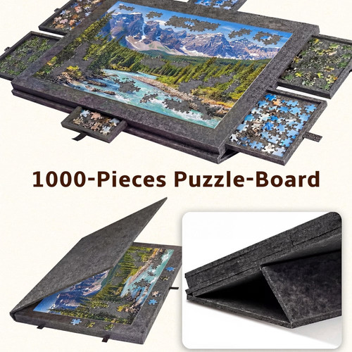 Puzzle board with - puzzle,