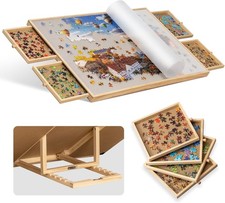 Jigsaw Puzzle Board with 4