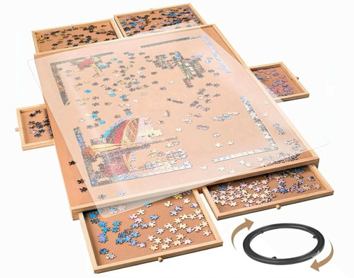 1500 piece rotating - rotating, wooden