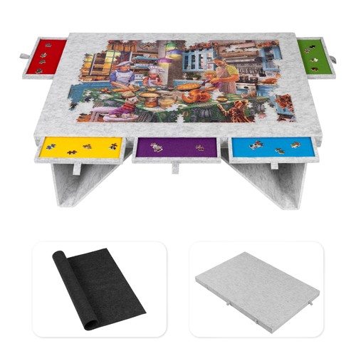 Felt jigsaw puzzle board - puzzle,