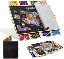 Foldable Puzzle Board with