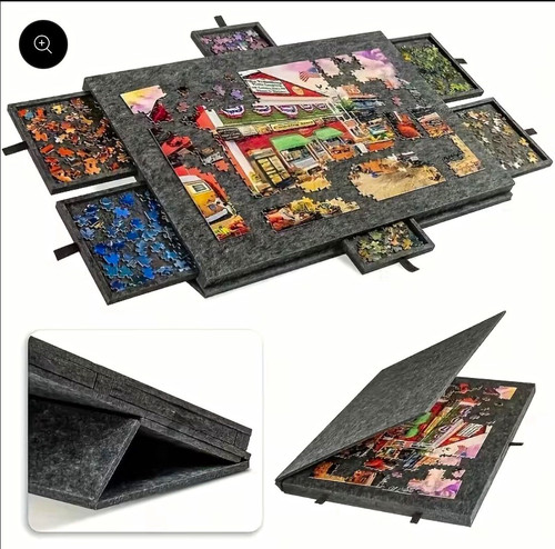 Felt puzzle board portable - puzzle,