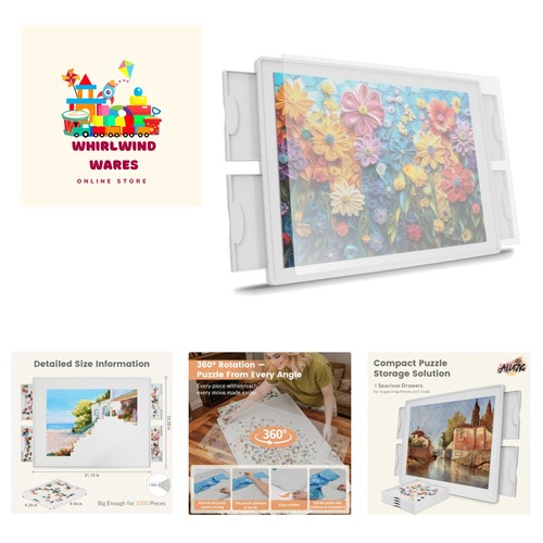 1000 pieces rotating - pieces,