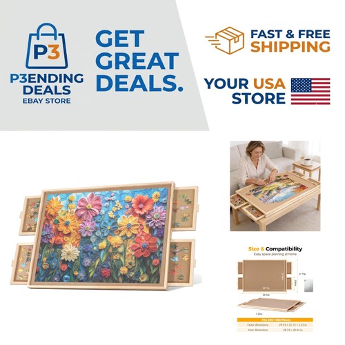 1000 piece rotating wooden - rotating,