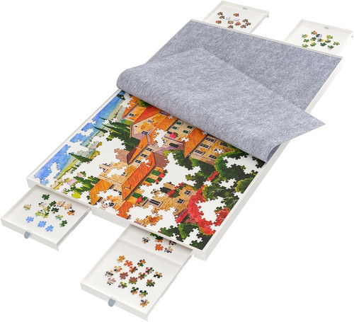 1500 pieces puzzle board with - puzzle,