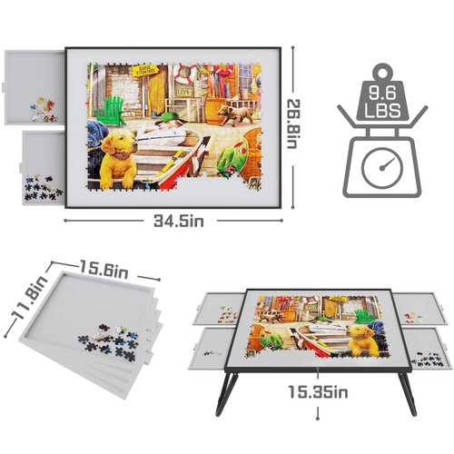 1500 pcs jigsaw - 1500, board