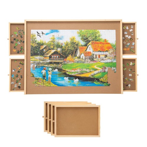 Jumbo wooden jigsaw puzzle - jumbo,
