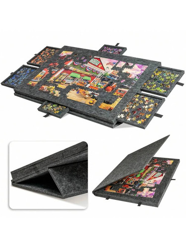 Foldable felt puzzle - foldable, board