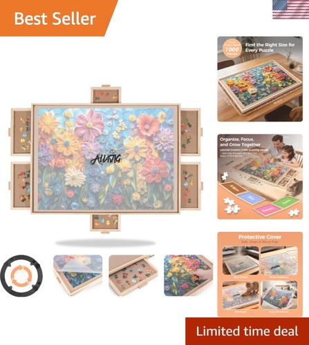 1000 pieces rotating puzzle - pieces,