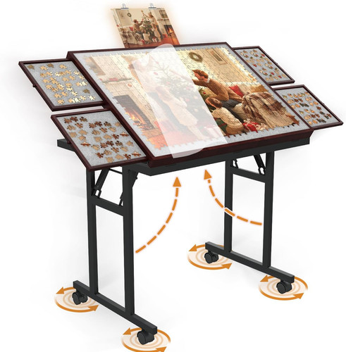 Folding jigsaw puzzle - jigsaw,