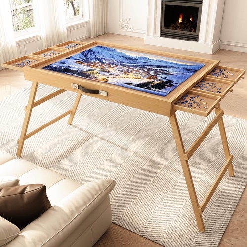 Tall puzzle table - h,