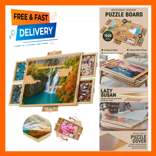 1500 piece wooden jigsaw - 1500,