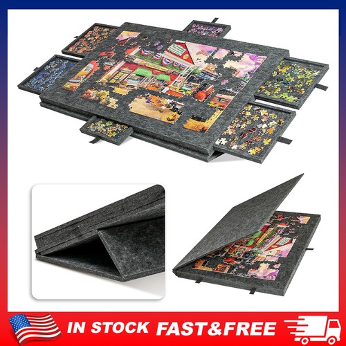 Tilting puzzle board with - board,