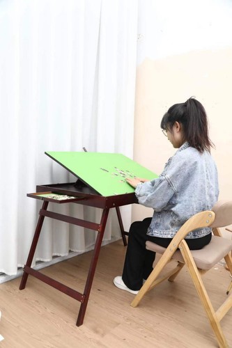 Puzzle board with - with, legs,