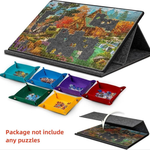 Tilting puzzle board with - tilting,